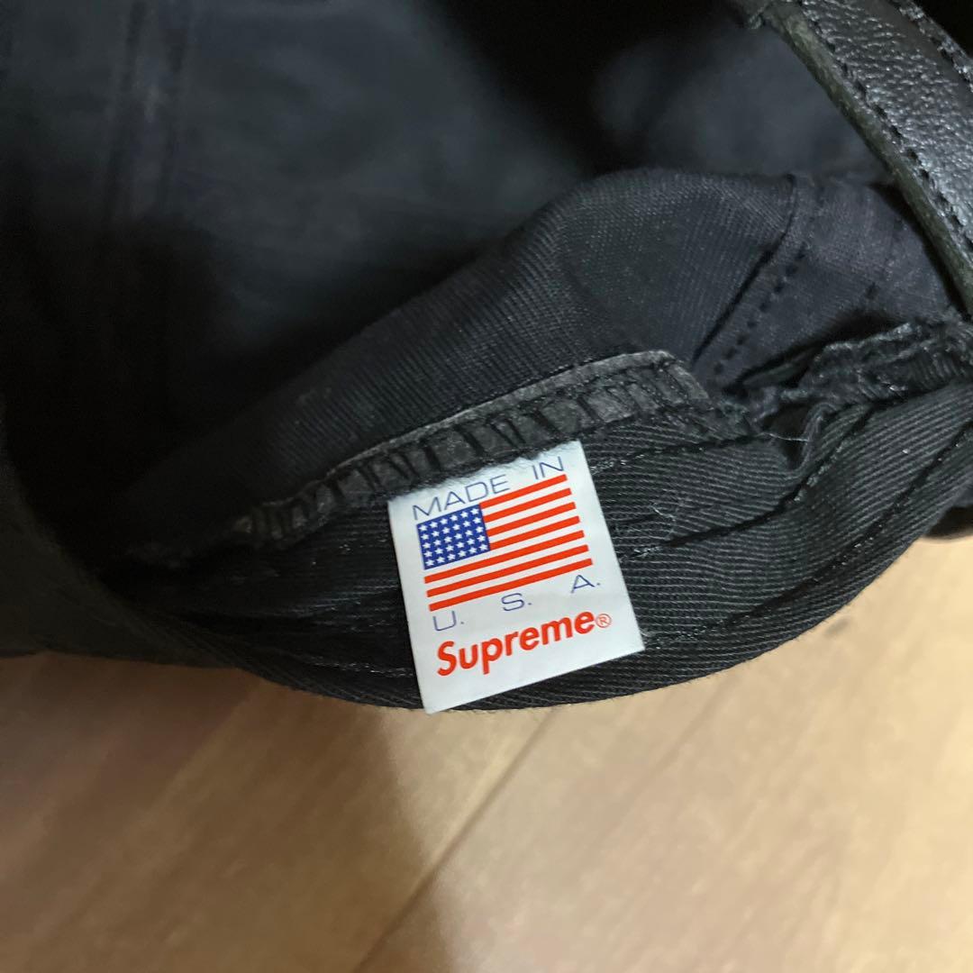 Supreme 黒 ボックスロゴ