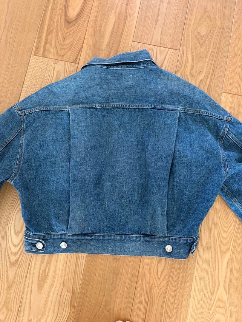 ジャケット・アウター HYKE BALLOON SLEEVE DENIM JACKE