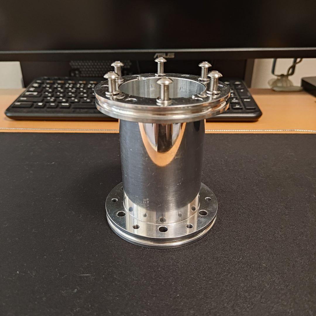 JDM アルミロングボススペーサー(ポリッシュ) 100mm