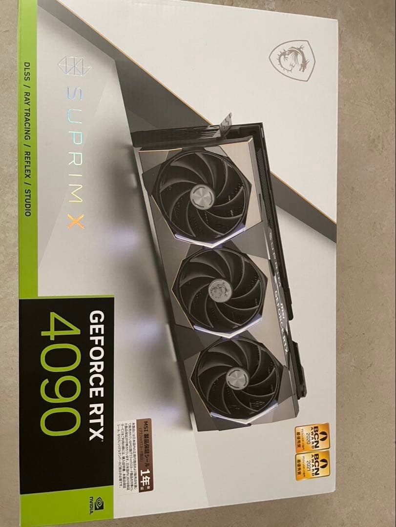 グラフィックボード・グラボ・ビデオカード GeForce RTX 4090 SUPRIM X 24G