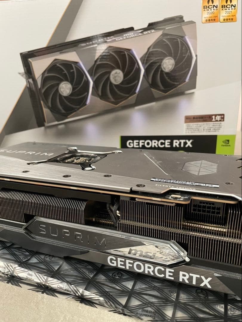 グラフィックボード・グラボ・ビデオカード GeForce RTX 4090 SUPRIM X 24G