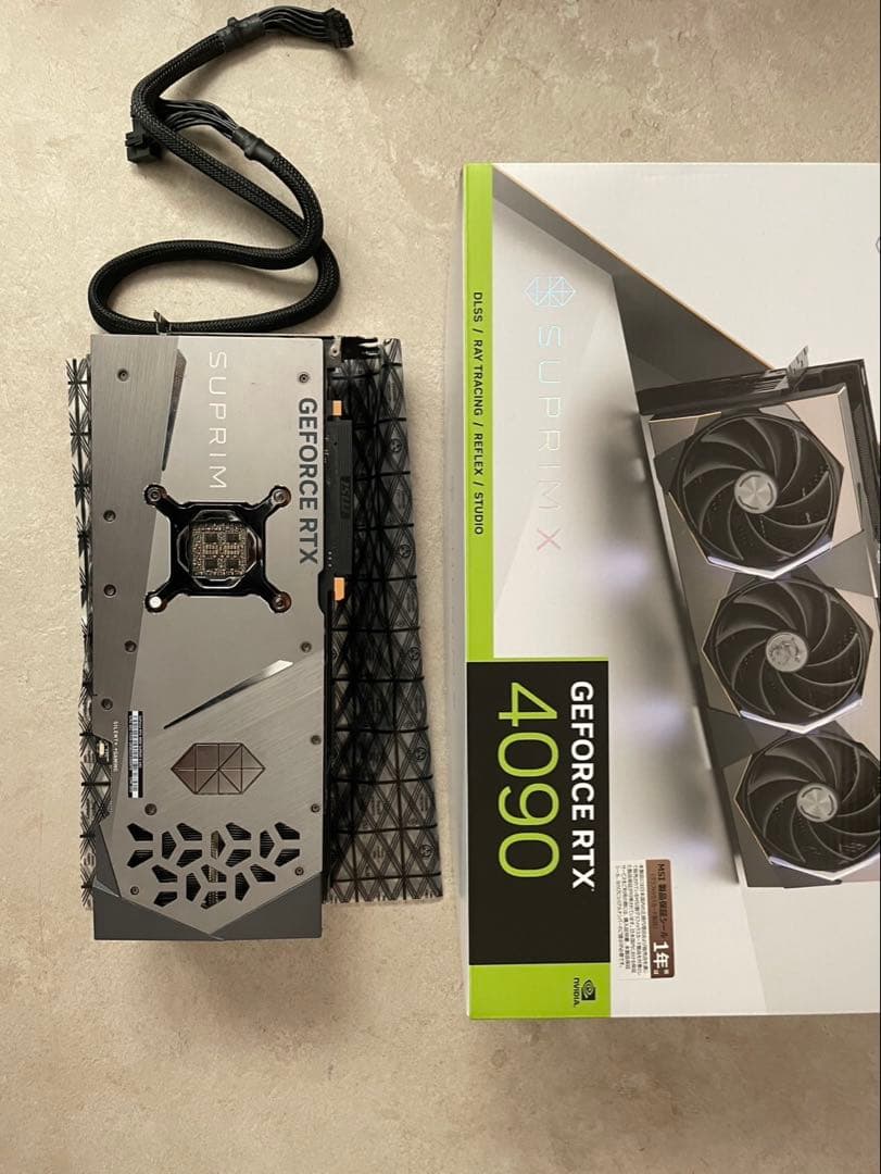 グラフィックボード・グラボ・ビデオカード GeForce RTX 4090 SUPRIM X 24G