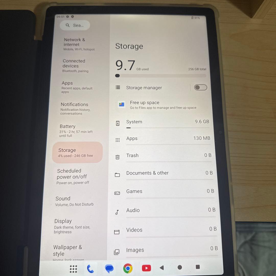 ABOUT TABLET 256GBストレージを搭載したT50HDタブレット。