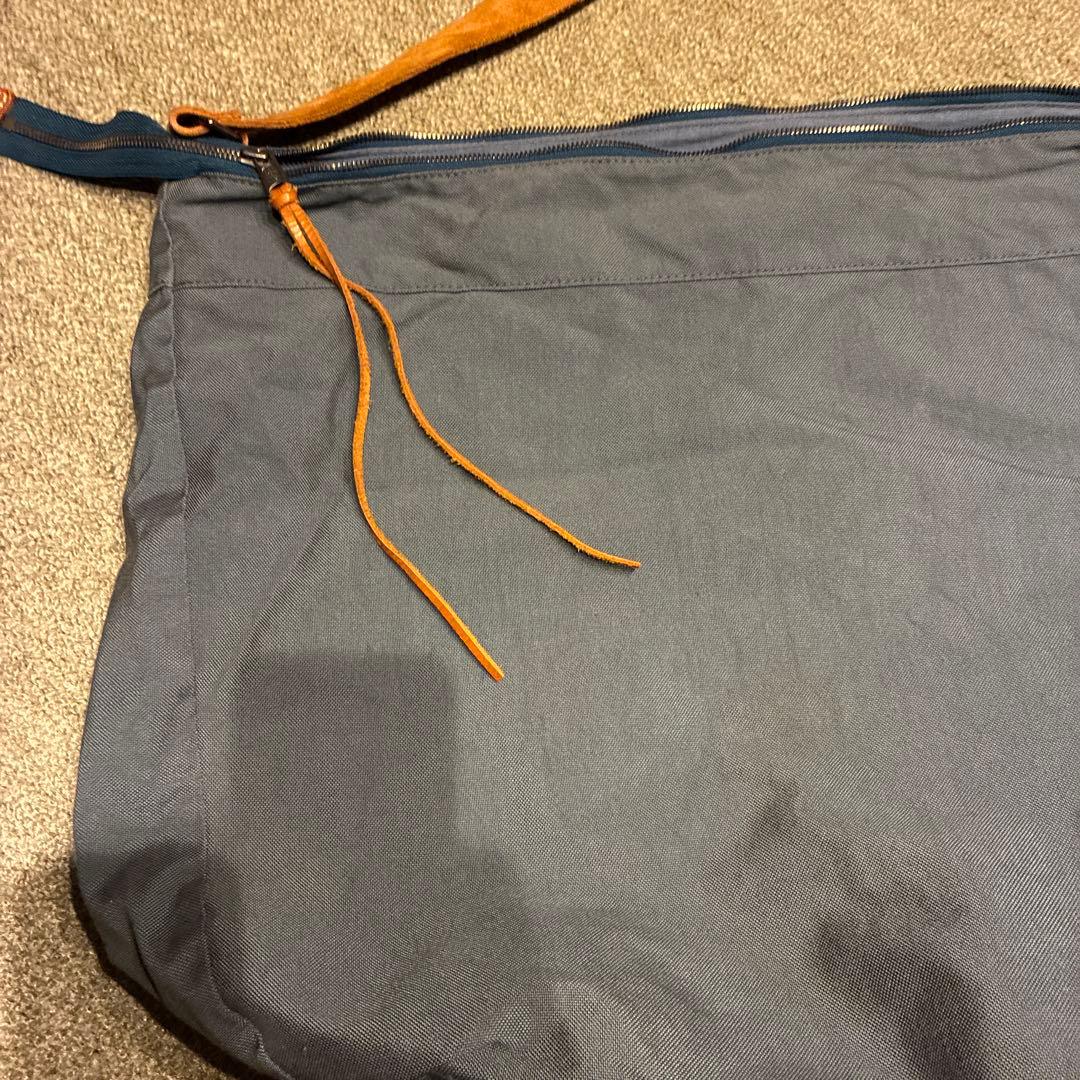 nonnative ネイビー キャンバス ショルダーバッグ