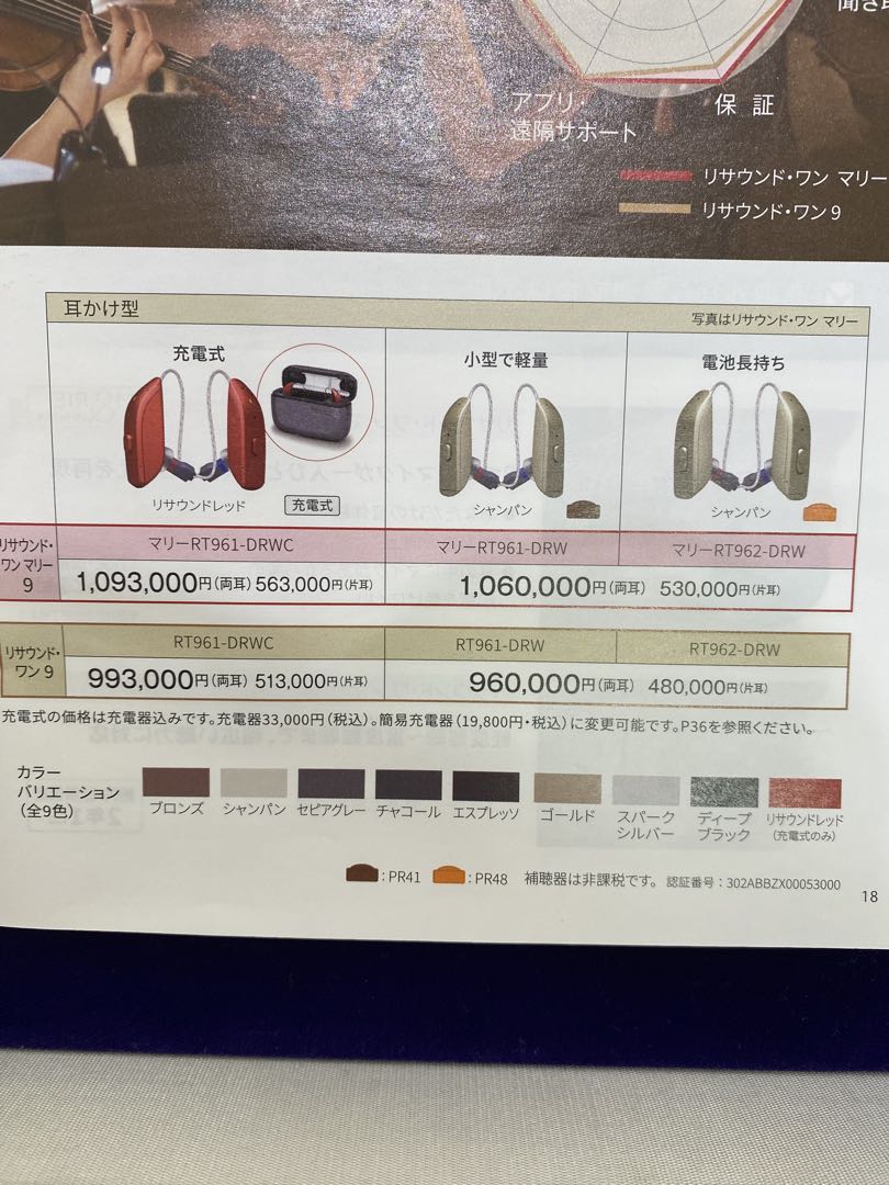 ReSound RT961-DRWC BZ 充電式