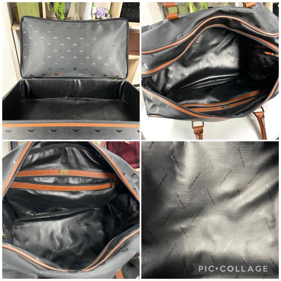 大容量 EMPORIO ARMANI 2way ボストンバック