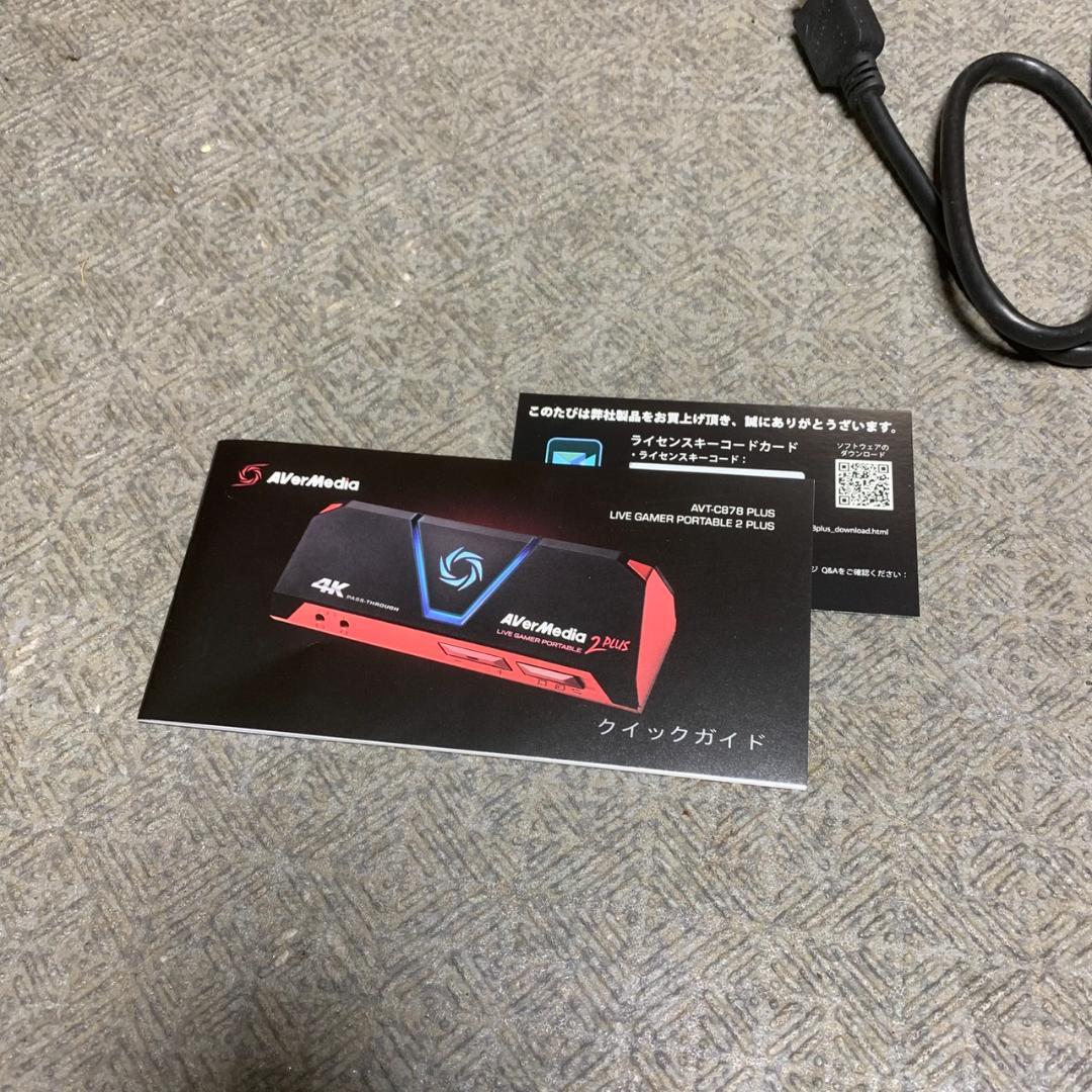 K566 AVerMedia ゲームキャプチャー AVT-C878 Plus
