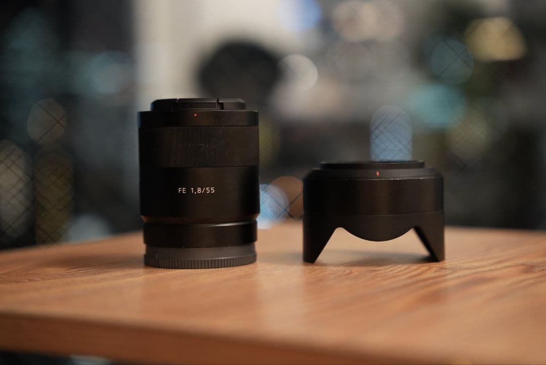 FE55mm f1.8 za 中古並品 2025年8月購入 sony