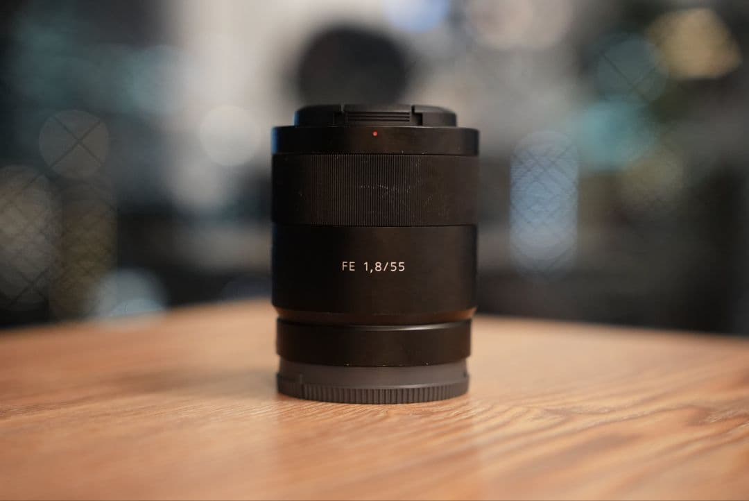 FE55mm f1.8 za 中古並品 2025年8月購入 sony
