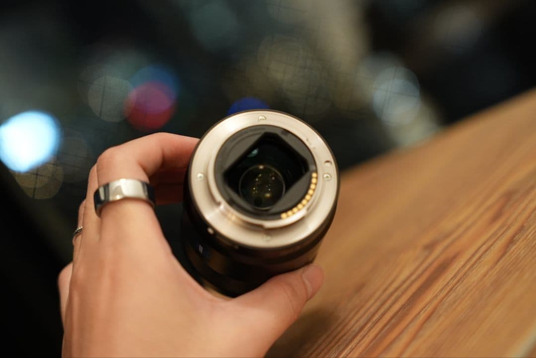 FE55mm f1.8 za 中古並品 2025年8月購入 sony