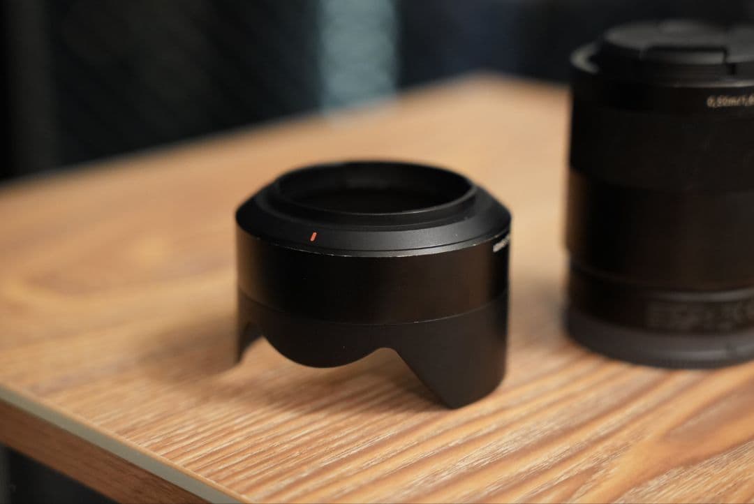 FE55mm f1.8 za 中古並品 2025年8月購入 sony