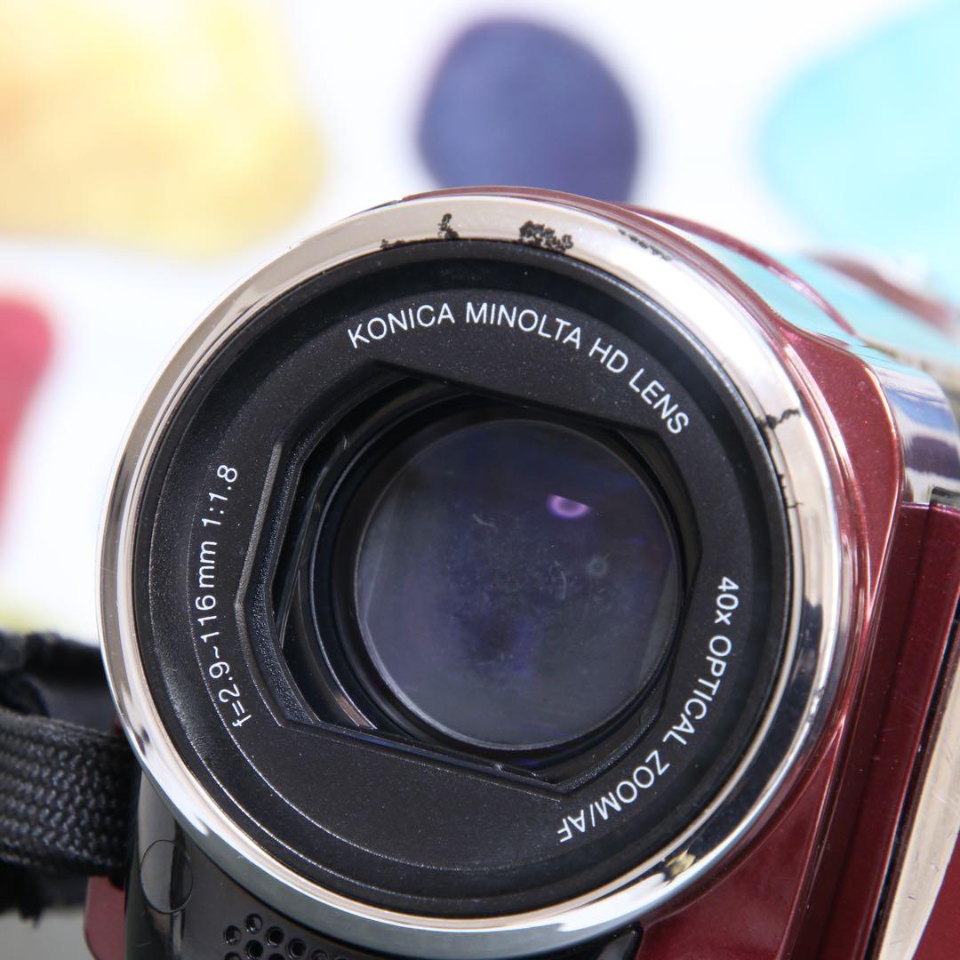 ♥︎◇JVC Everio GZ-HM460 ◇スマホ転送♪ ◇レッド