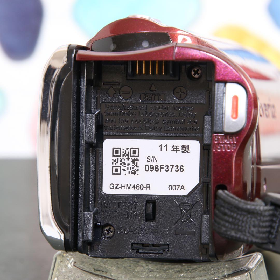 ♥︎◇JVC Everio GZ-HM460 ◇スマホ転送♪ ◇レッド