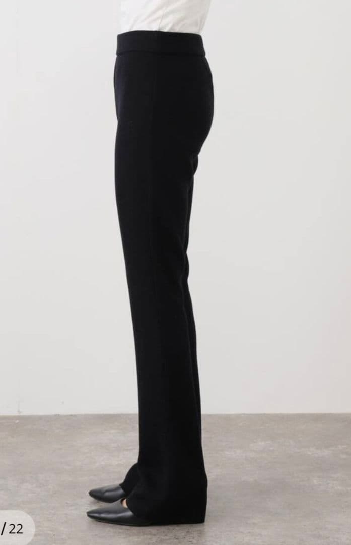 新品未使用【 RIB KNIT LEGGINGS】