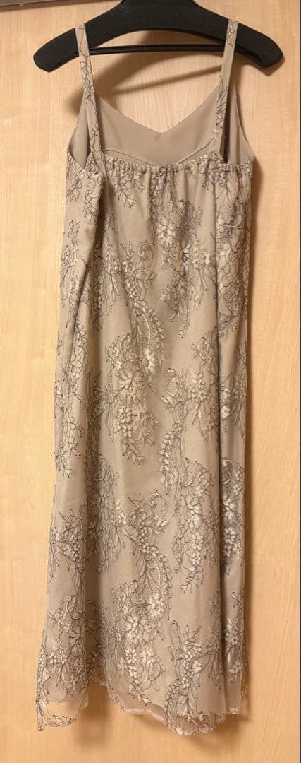 【がんたろう】atlo Aラインシアードレス パーティードレス M