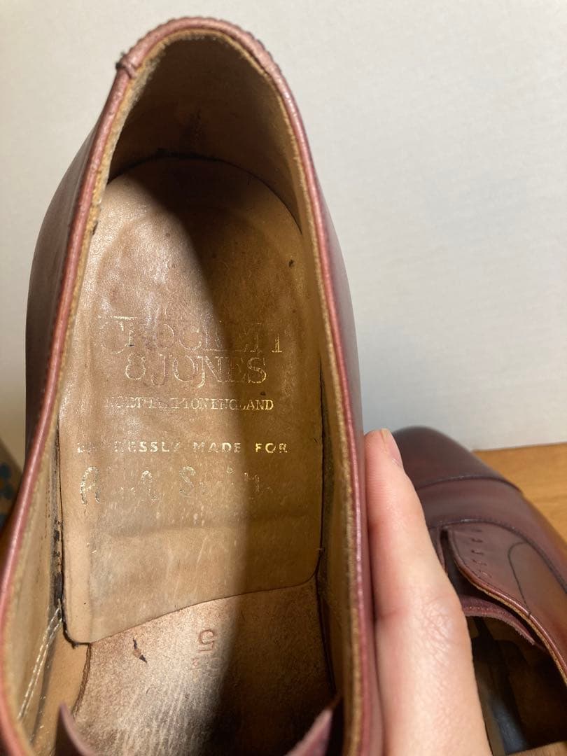 【定価152,000円】Hallam ポールスミス別注 希少カラー Uk6.5