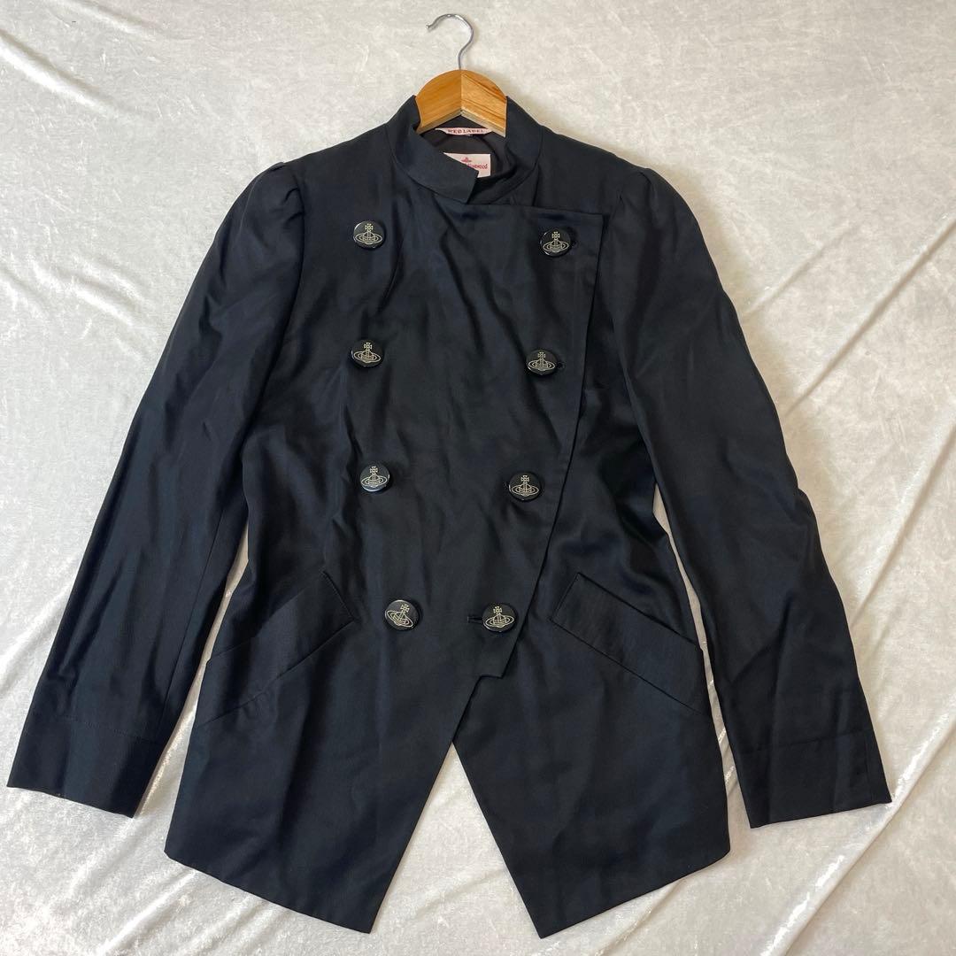 Vivienne Westwood ダブルブレスト　変形　オーブ　ボタン　アシメ