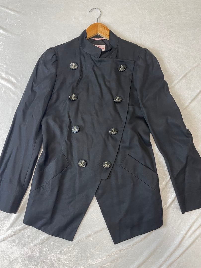 Vivienne Westwood ダブルブレスト　変形　オーブ　ボタン　アシメ