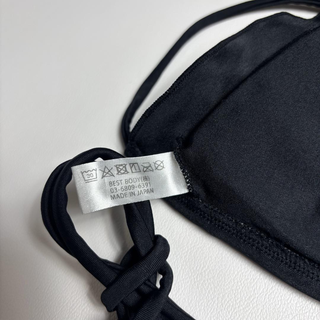 ベストボディジャパン公式決勝用ビキニ ブラック×ピンク Mサイズ