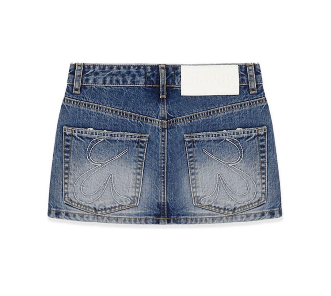 スカート GLOWNY 99 LOW-RISE MINI SKIRT