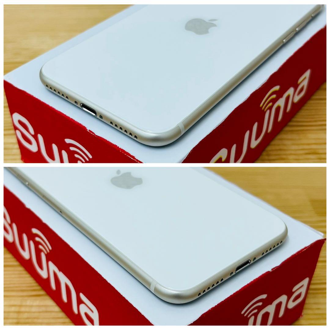 A 100% iPhone SE3 128 GB SIMフリー ホワイト　本体