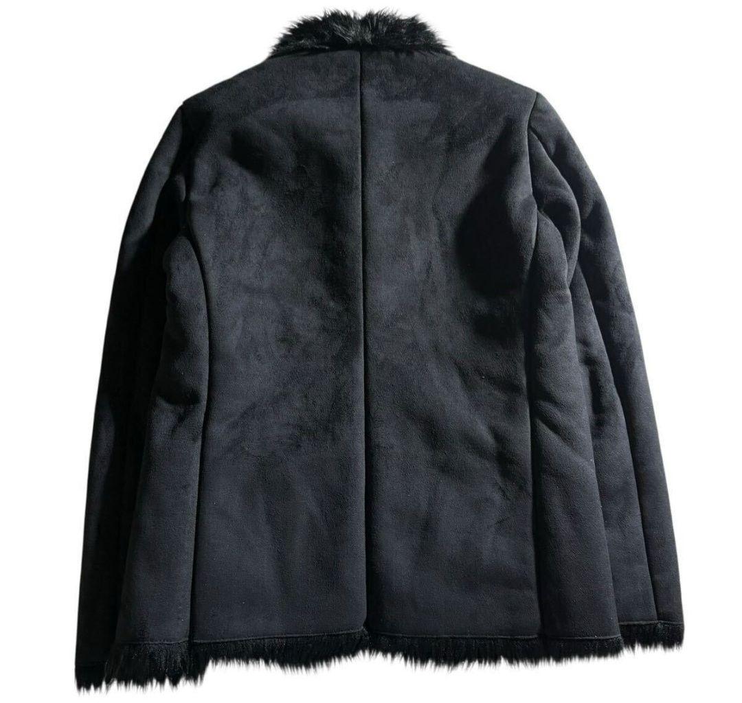 セマンティックデザイン semantic design　フェイクスエード　コート