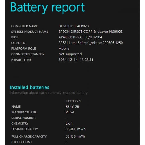 バッテリー◎ 15 エプソン i3-4 8GB SSD240GB オフィス