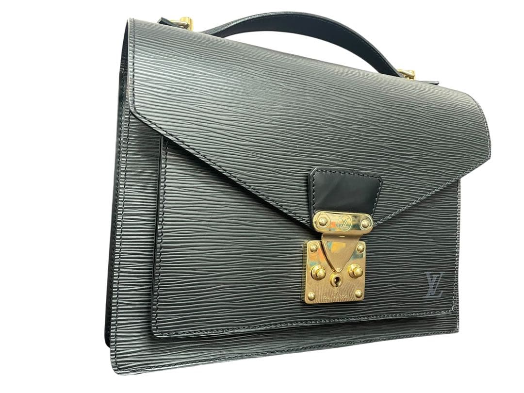 ヴィトン　エピ　モンソー　セカンドバッグ　クラッチ ハンドバック　M52122