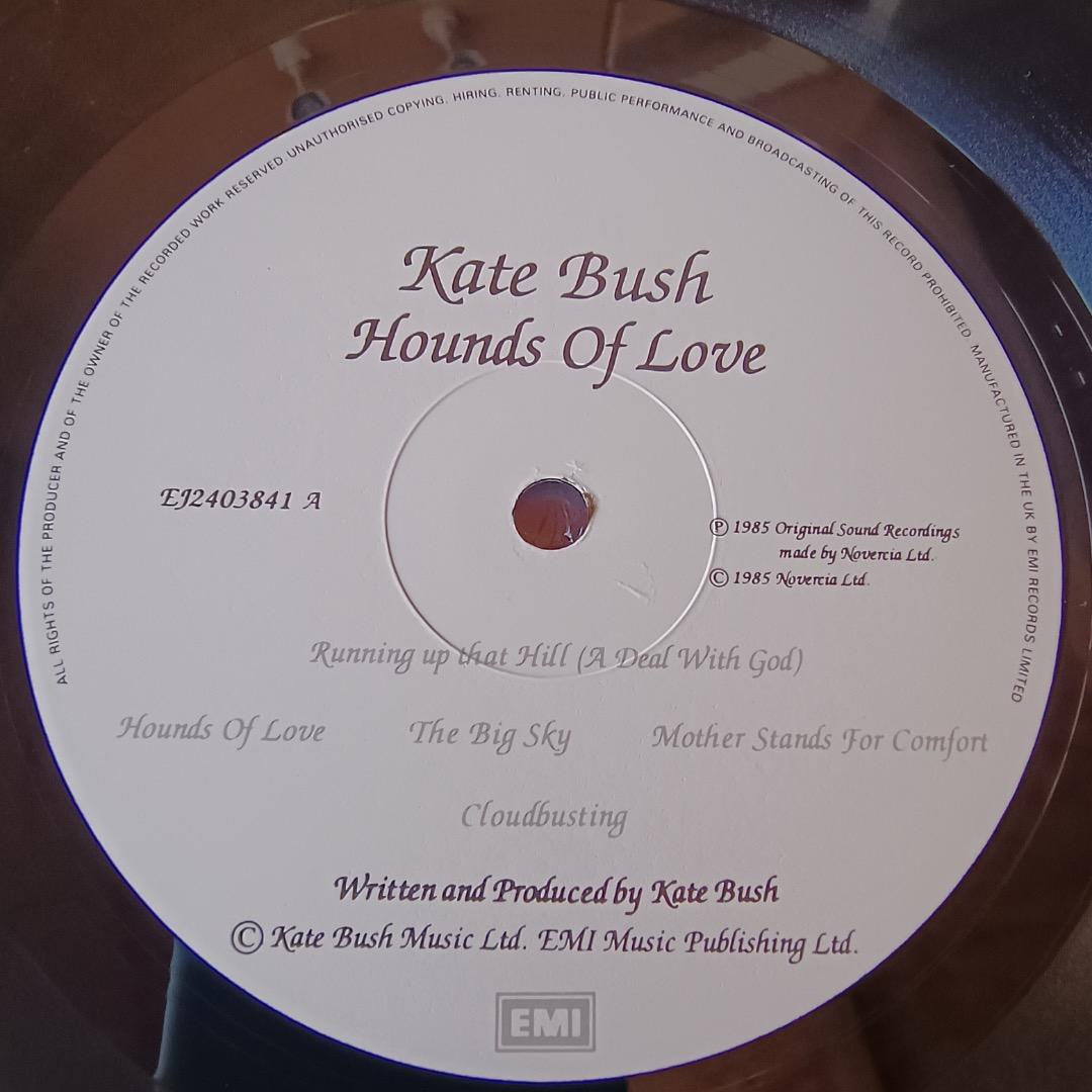 hounds of love(UK盤マト１チラシ入り）/kate bush