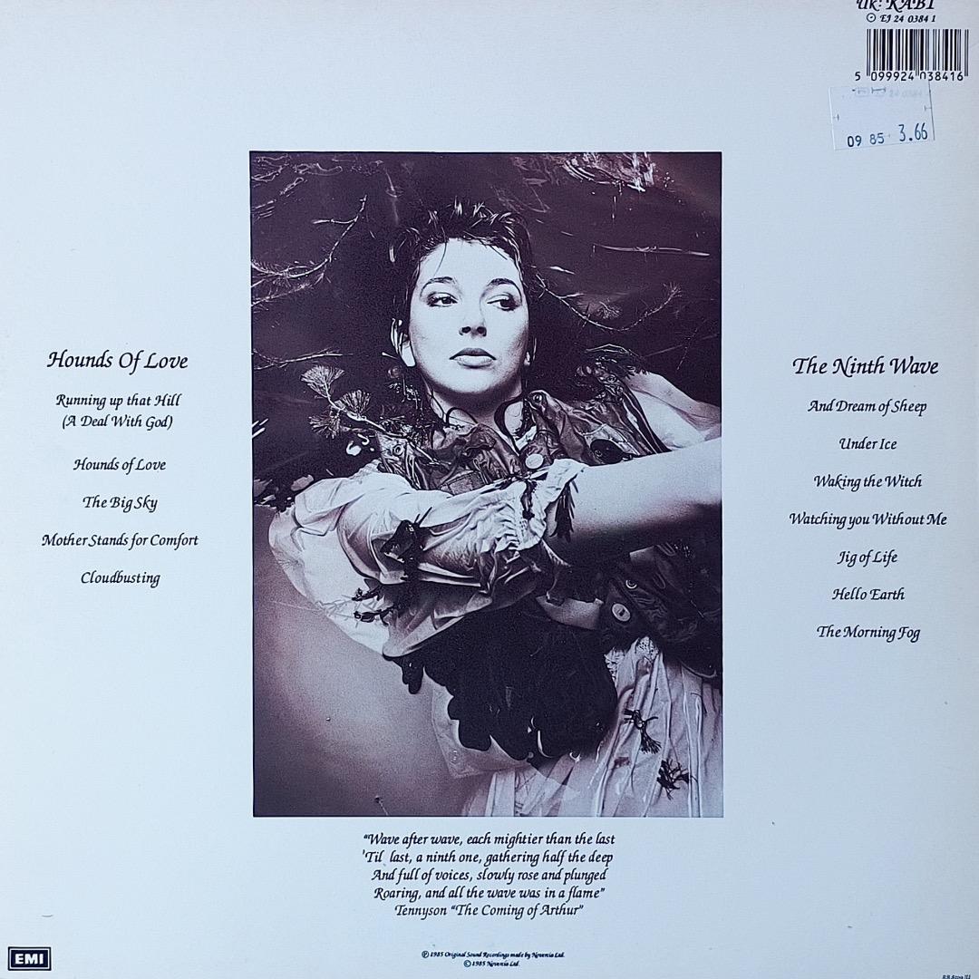 hounds of love(UK盤マト１チラシ入り）/kate bush