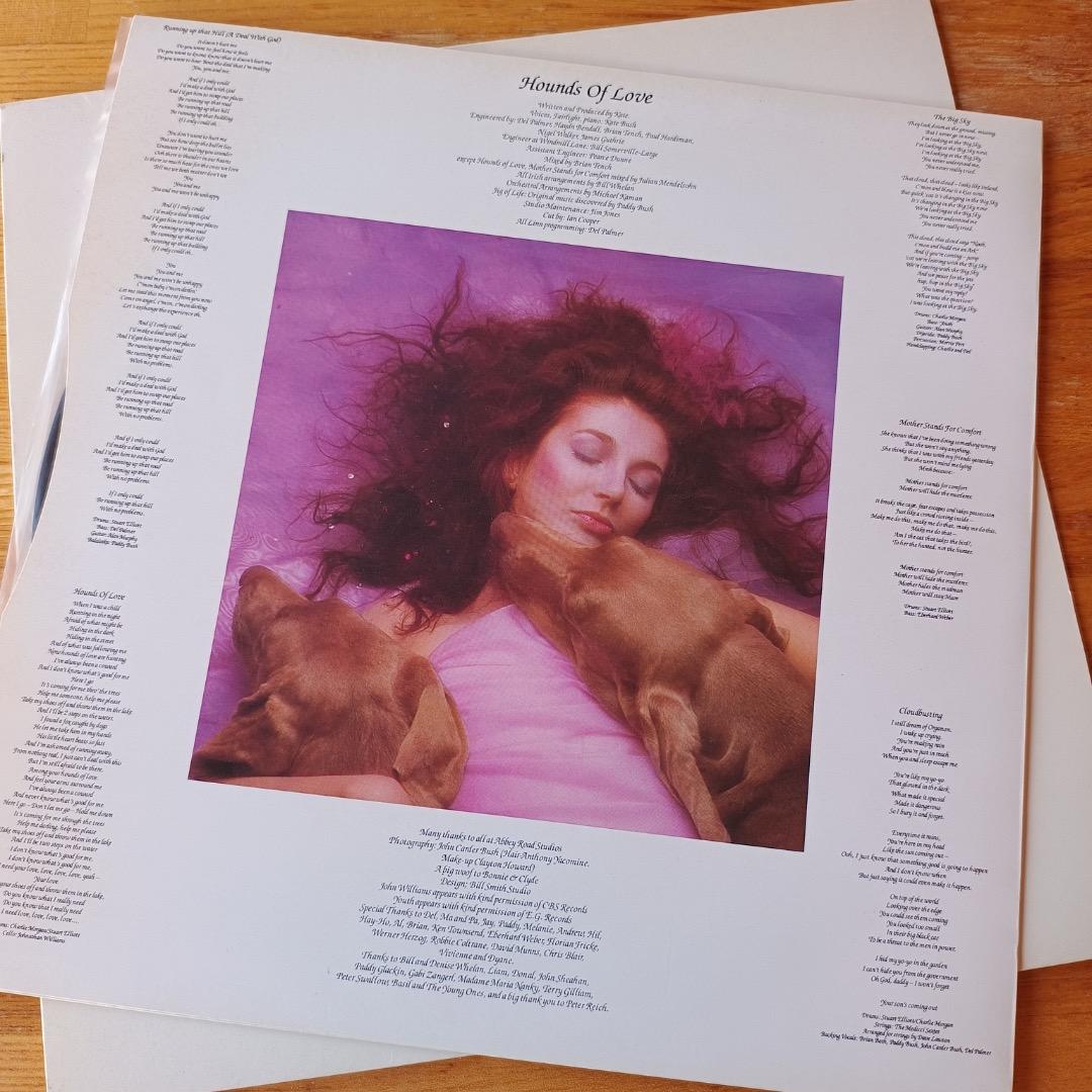 hounds of love(UK盤マト１チラシ入り）/kate bush