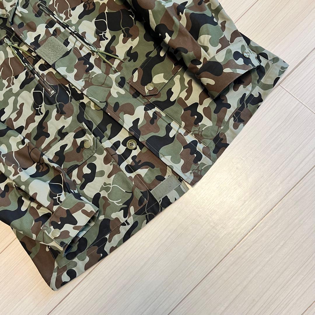 ク*ム様 【美品】scye ライノカモプリント ミリタリージャケット 38サイズ