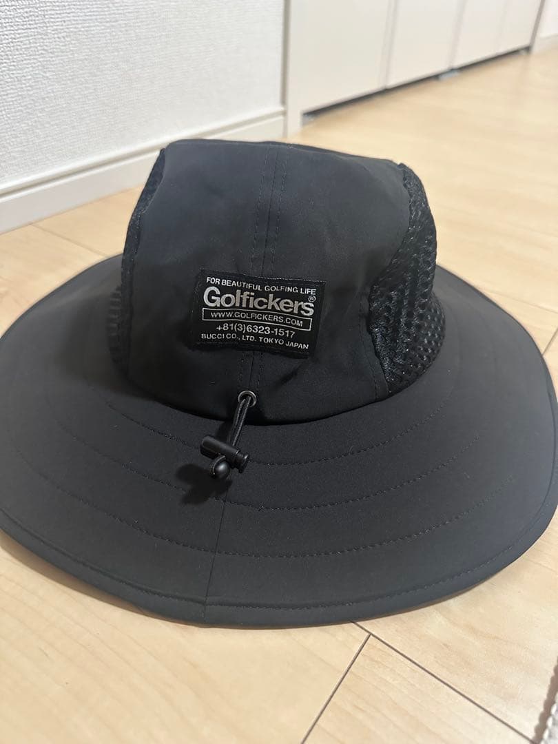 Golfickers Caddie Hat 2025 黒