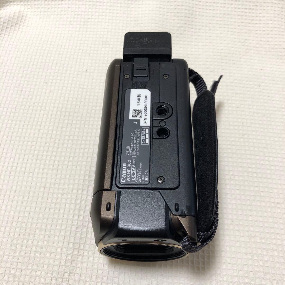 【美品】美品　Canon IVIS HF R62BR HDビデオカメラ
