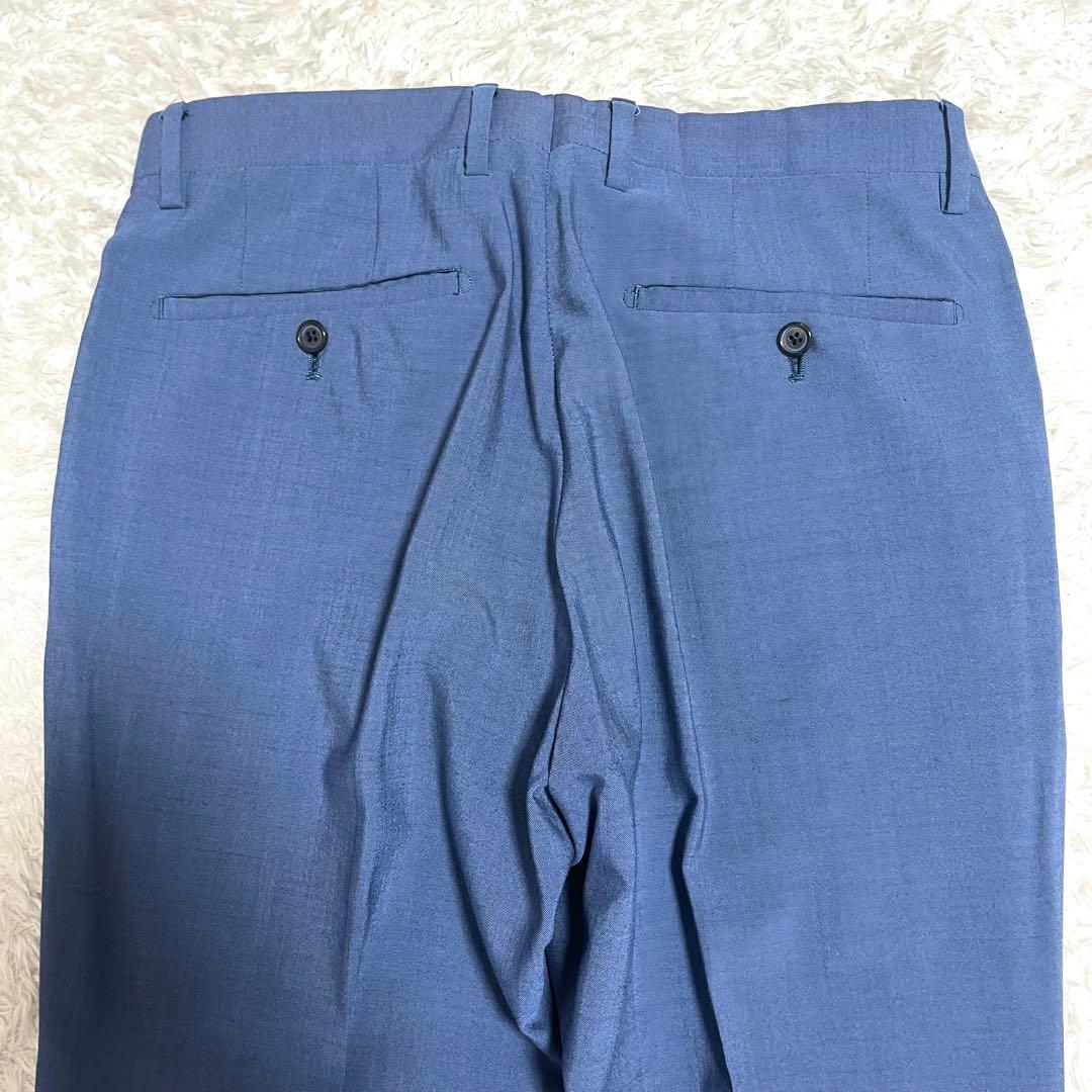 ✨極美品✨ユナイテッドアローズ レア色 セットアップスーツ 青 46サイズ M