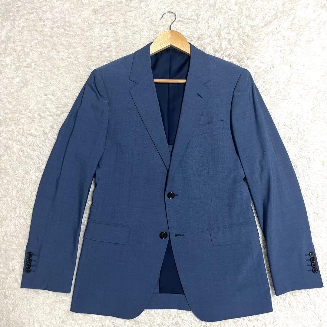 ✨極美品✨ユナイテッドアローズ レア色 セットアップスーツ 青 46サイズ M