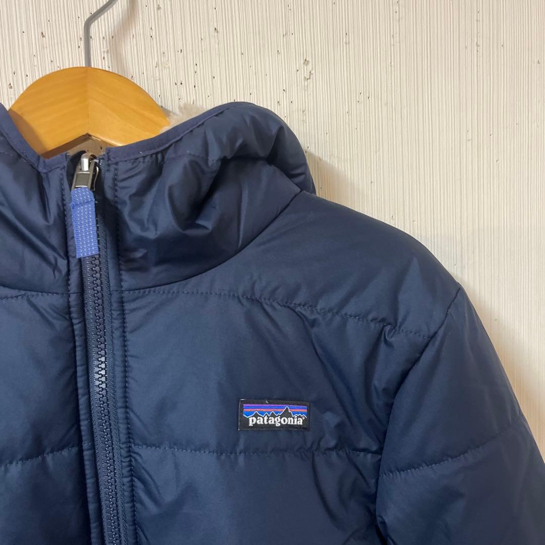 パタゴニア 23AW キッズリバーシブルレディフレディフーディ XXL 紺