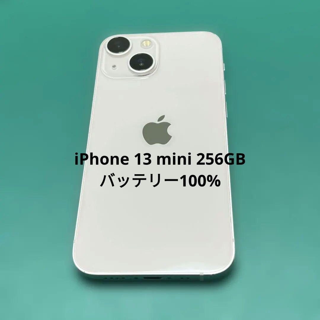 iPhone 13 mini ピンク 256GB バテリ100% 22