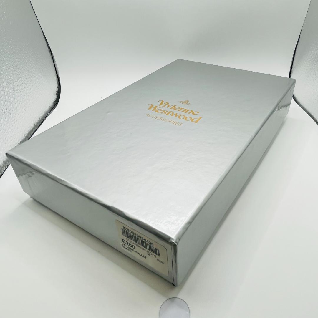 定番 未使用 Vivienne Westwood 長財布 折財布 黒 シンプル