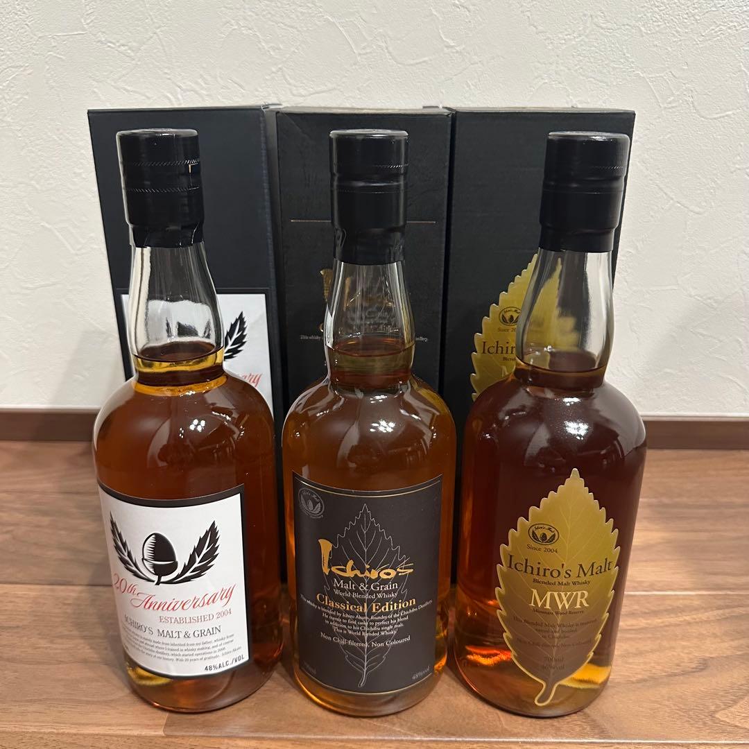 イチローズモルト 20周年 MWR クラシカル 3本セット
