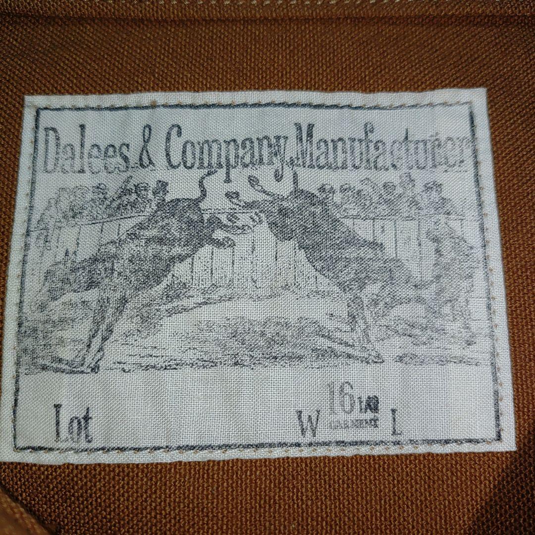 美USED ダリーズ81B CAM 30s DENIM ZIP JACKET L