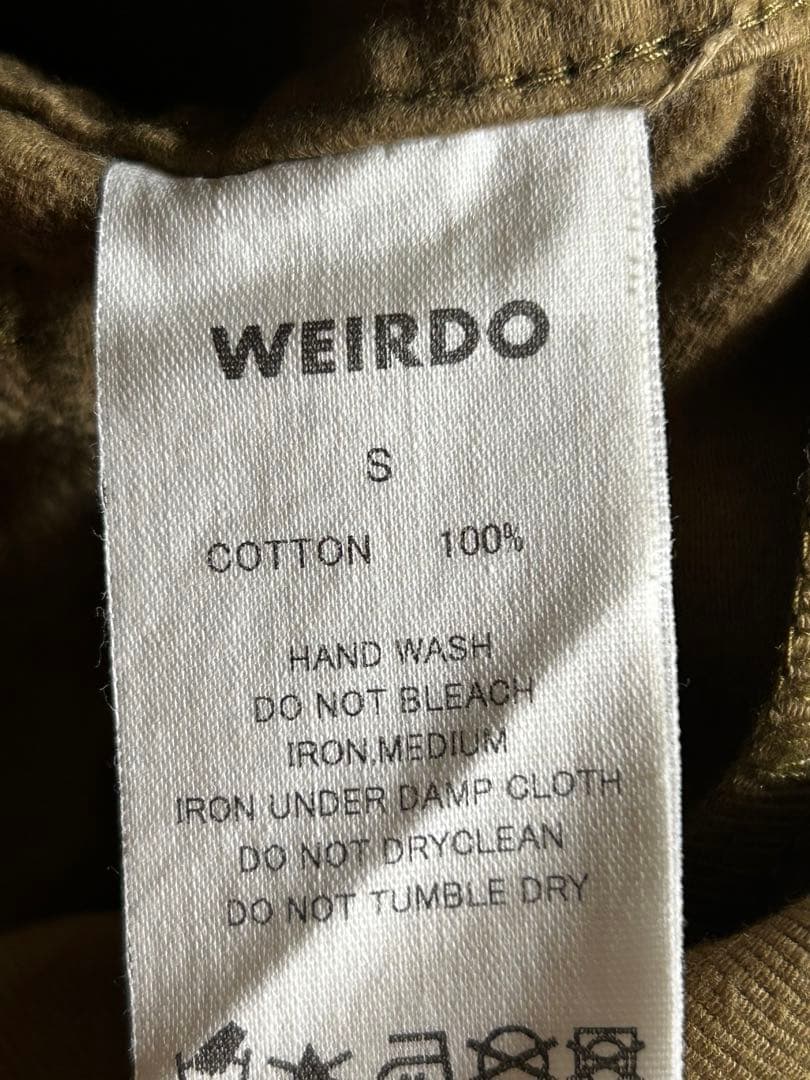 ☆WEIRDO オーバーオール Sサイズ☆