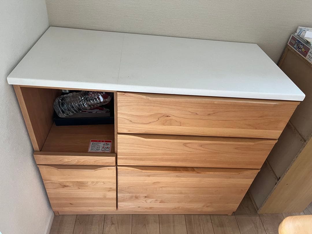 木製キッチンカウンター