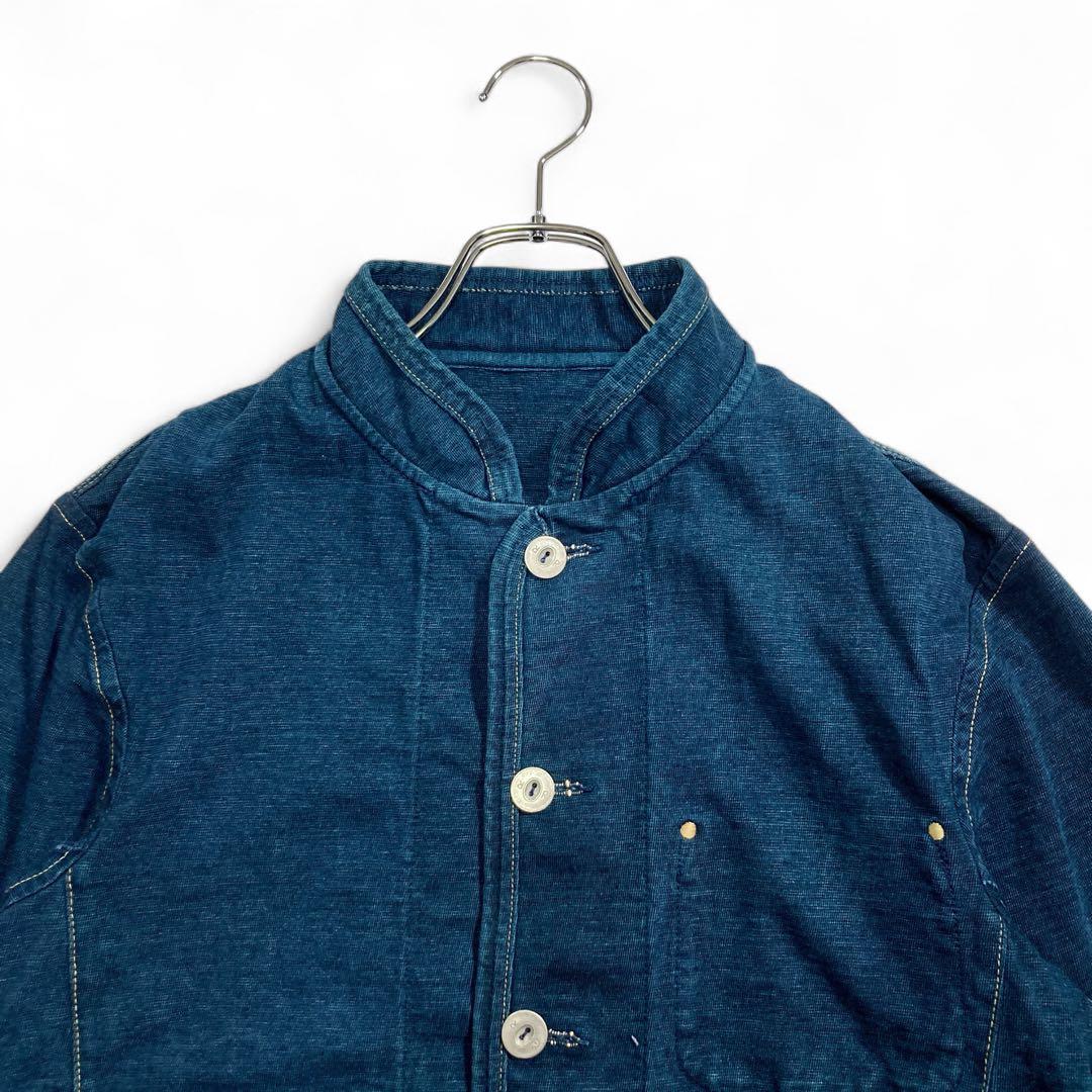 【美品】45Rでこぼこ天竺の908クロスビーオール(インディゴ) サイズ3