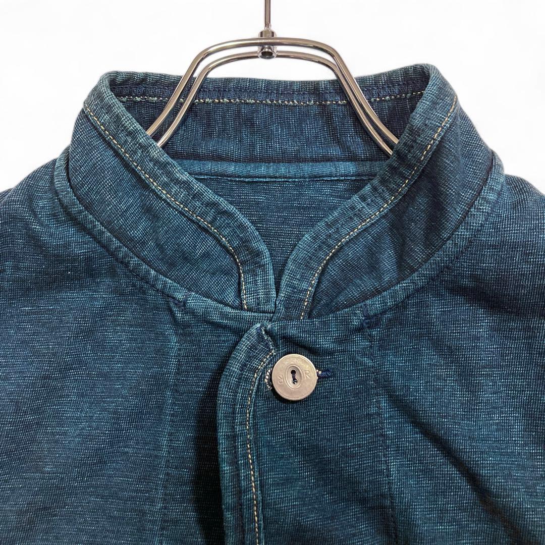 【美品】45Rでこぼこ天竺の908クロスビーオール(インディゴ) サイズ3