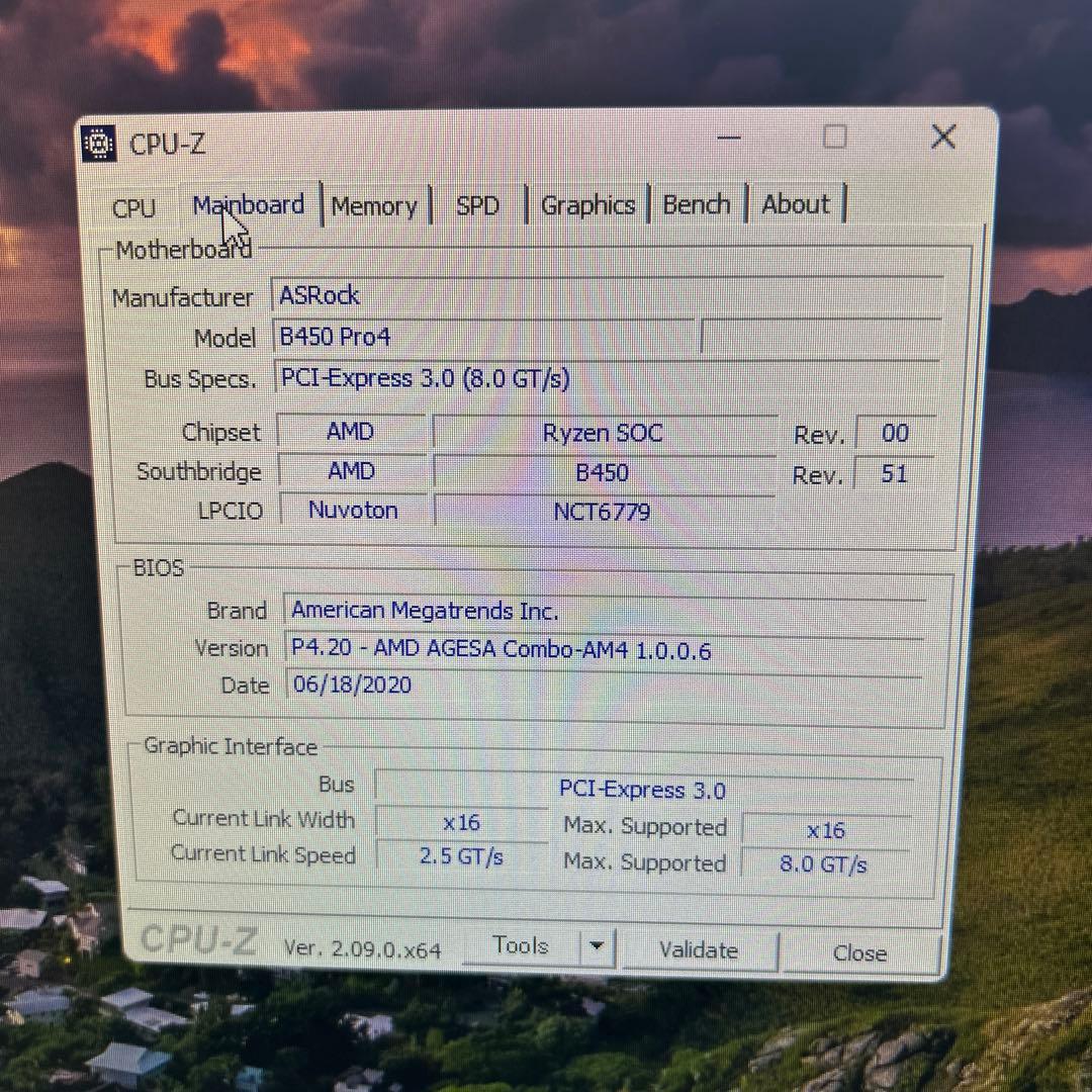 Ryzen7 2700X Windows11  ディスクトップ
