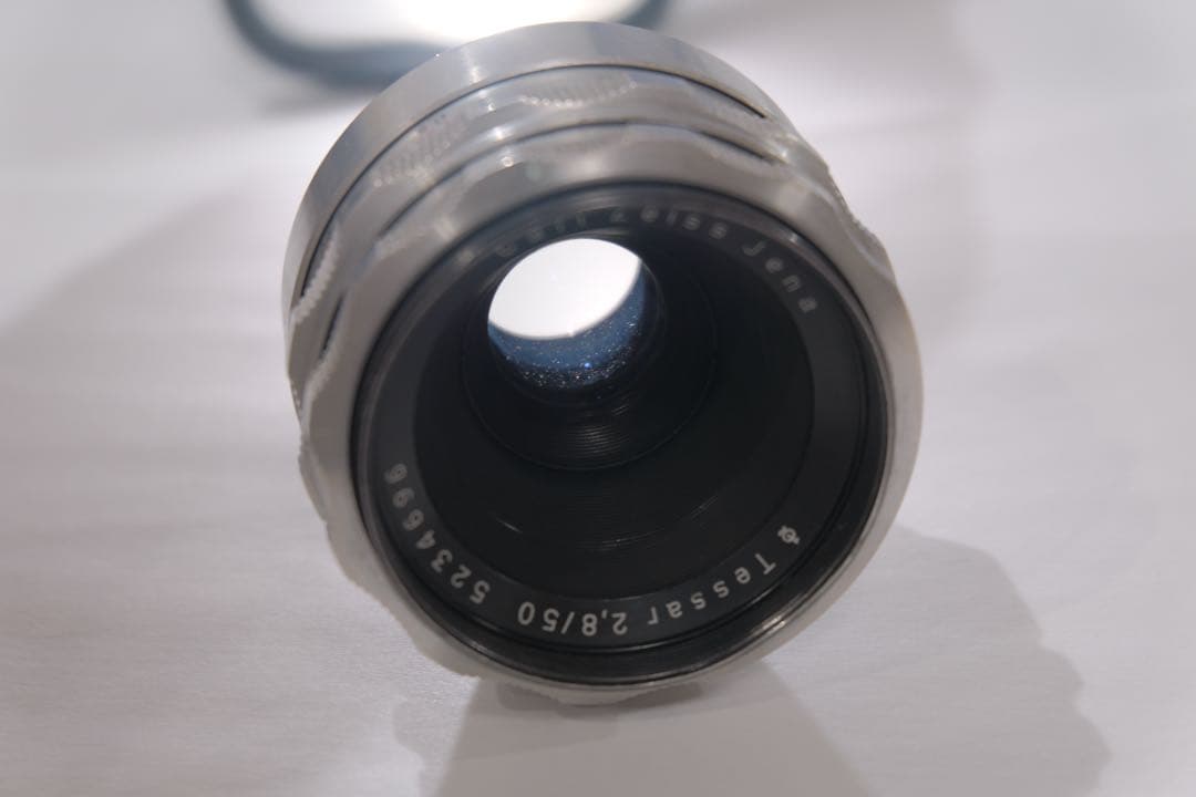 レンズ(単焦点) Carl Zeiss Jena Tessar 50mm F2.8 (M42)