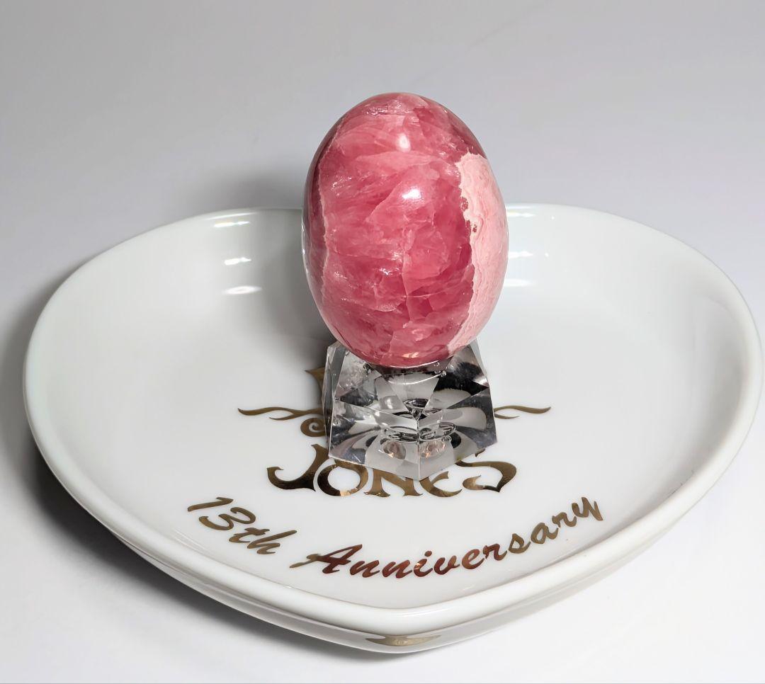 よ*み様 【インカローズ】 ロードクロサイト エッグ アルゼンチン産 卵型 天然