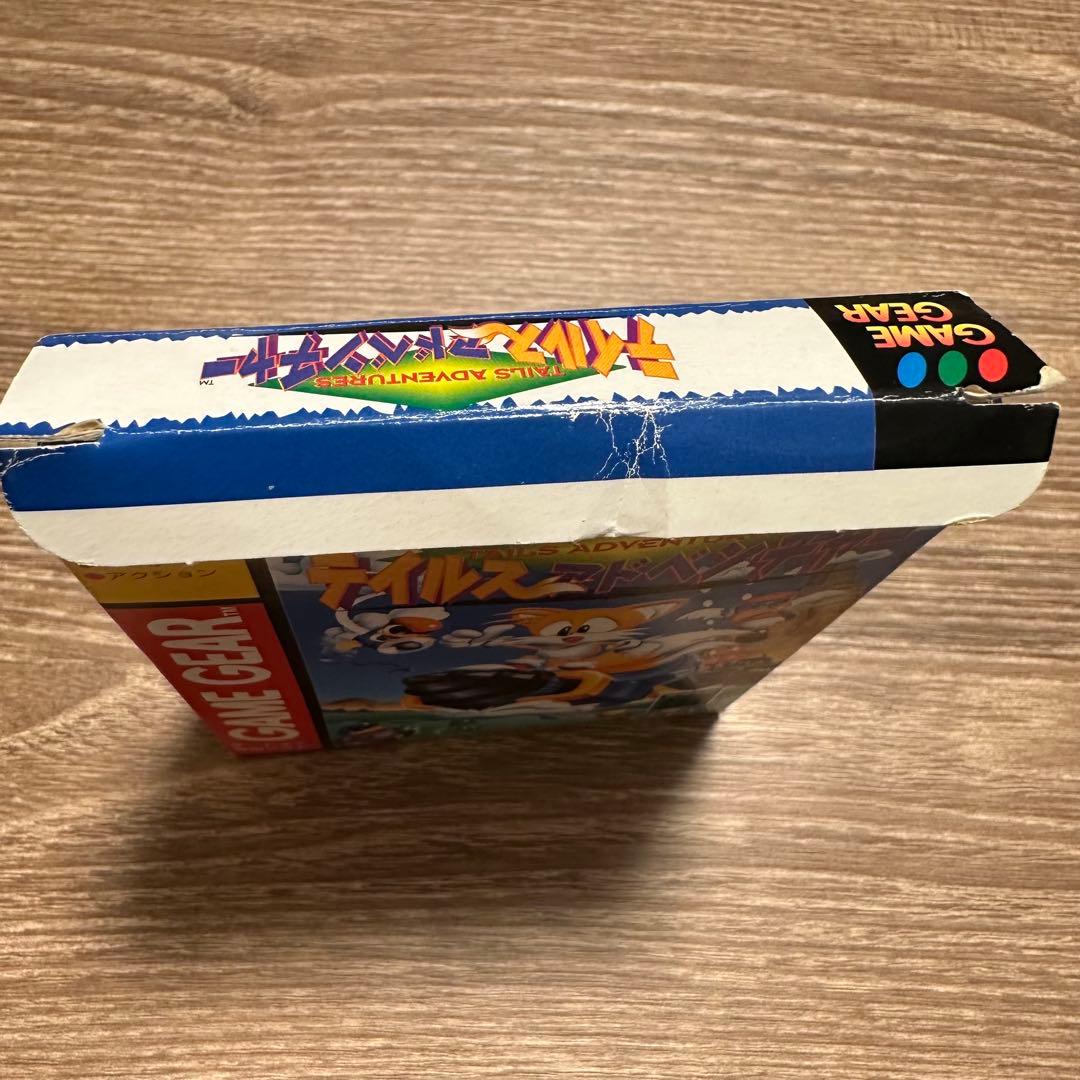 テイルスアドベンチャー　ゲームギア　箱あり