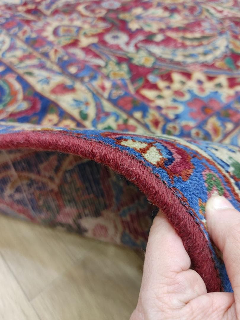 ペルシャ絨毯 ペルシャヴィンテージラグ 220x146 手織り オールド